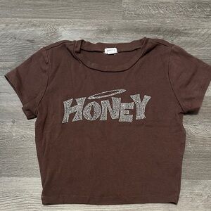 Garage Chocolate Brown Tee